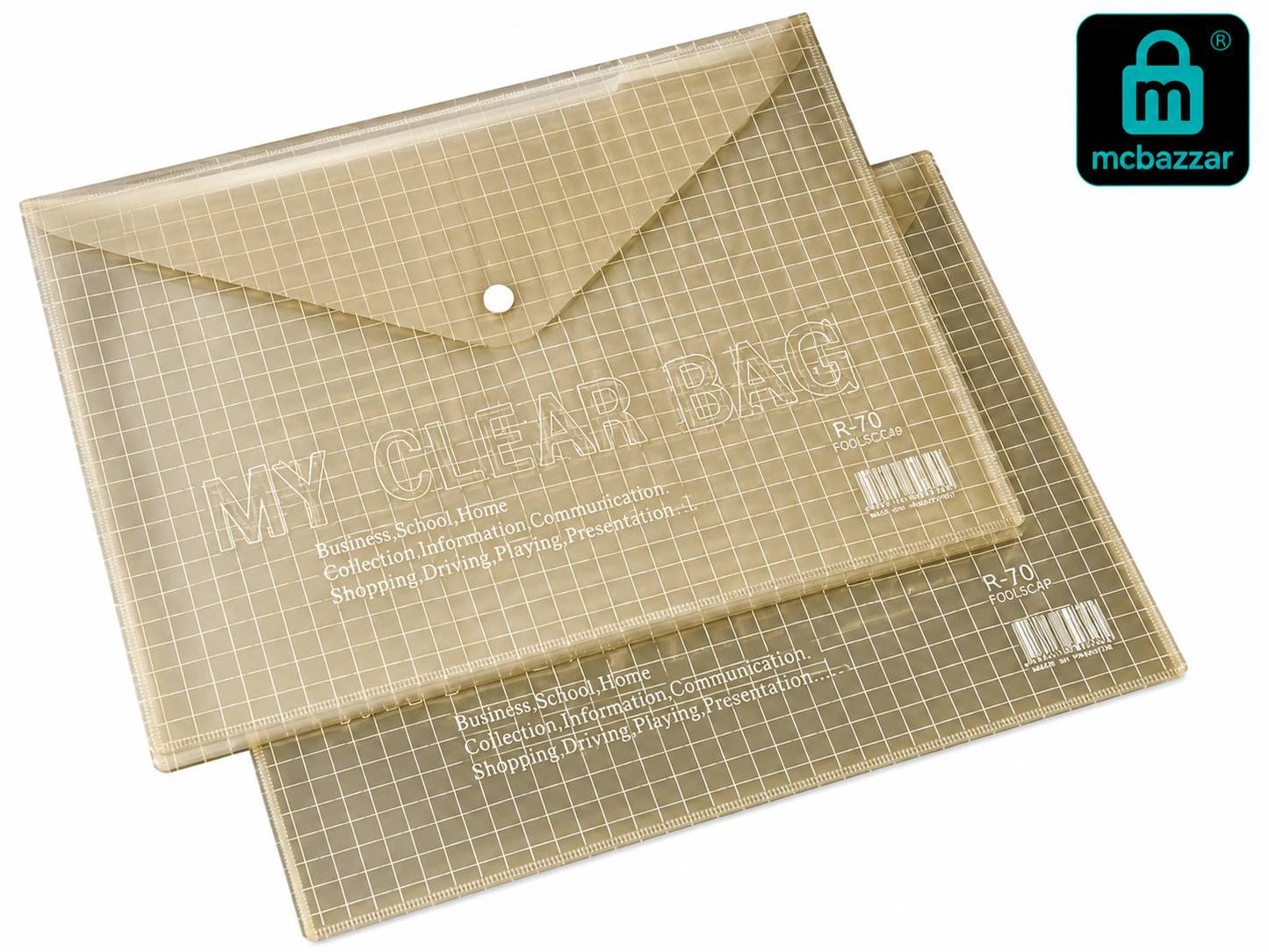 My Clear Bag 9C Normal Quality 2Pcs