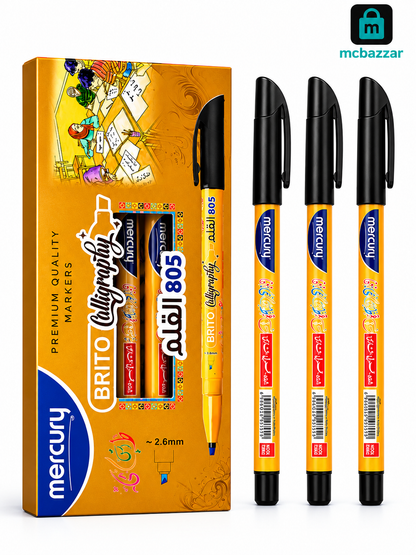 Mercury Brito Calligraphy Marker 805 (10Pcs)