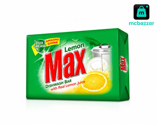 Lemon Max Dishwash Bar soap 165gram