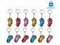 Car Keychain – Cartoon Vehicle Key Ring (1 PC)