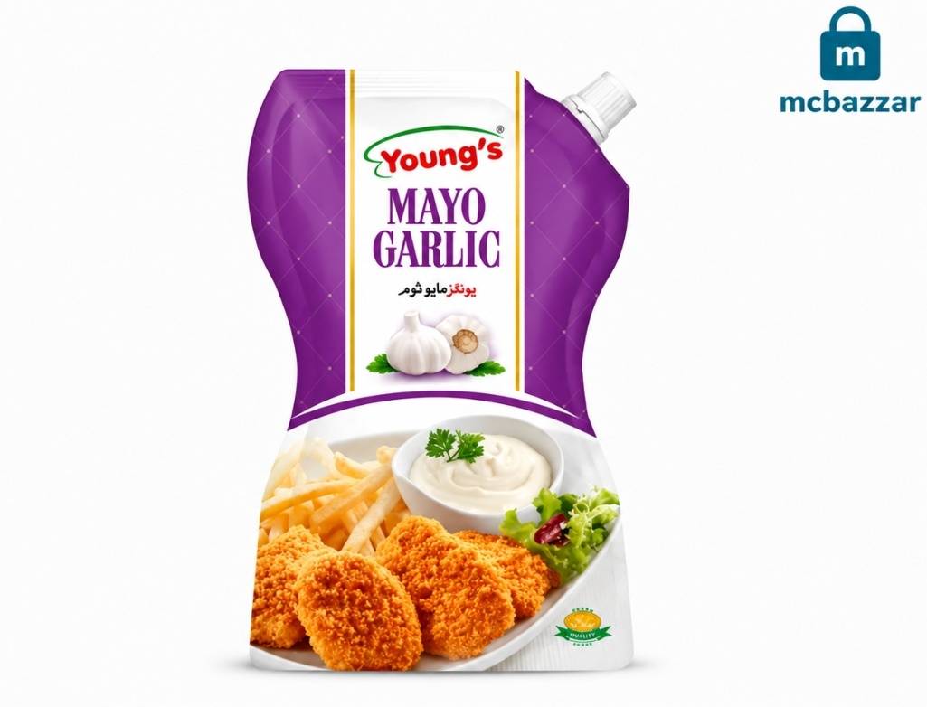 Young's Mayo Garlic Sauce 200ml