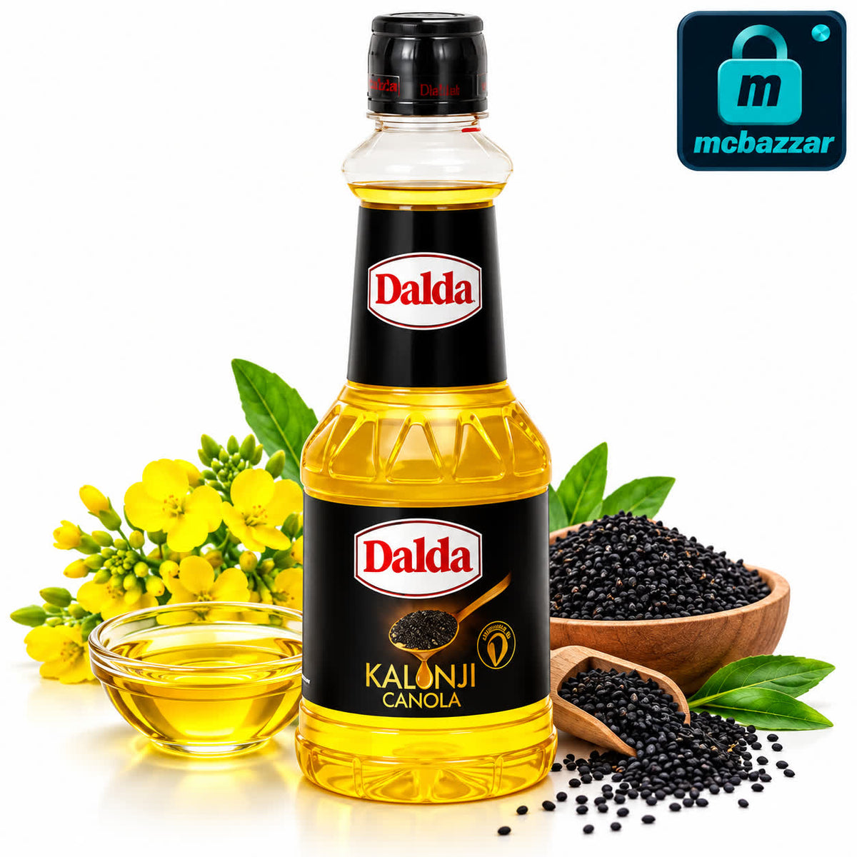 Dalda Kalwanji Canola Oil Bottle 1 liter pack