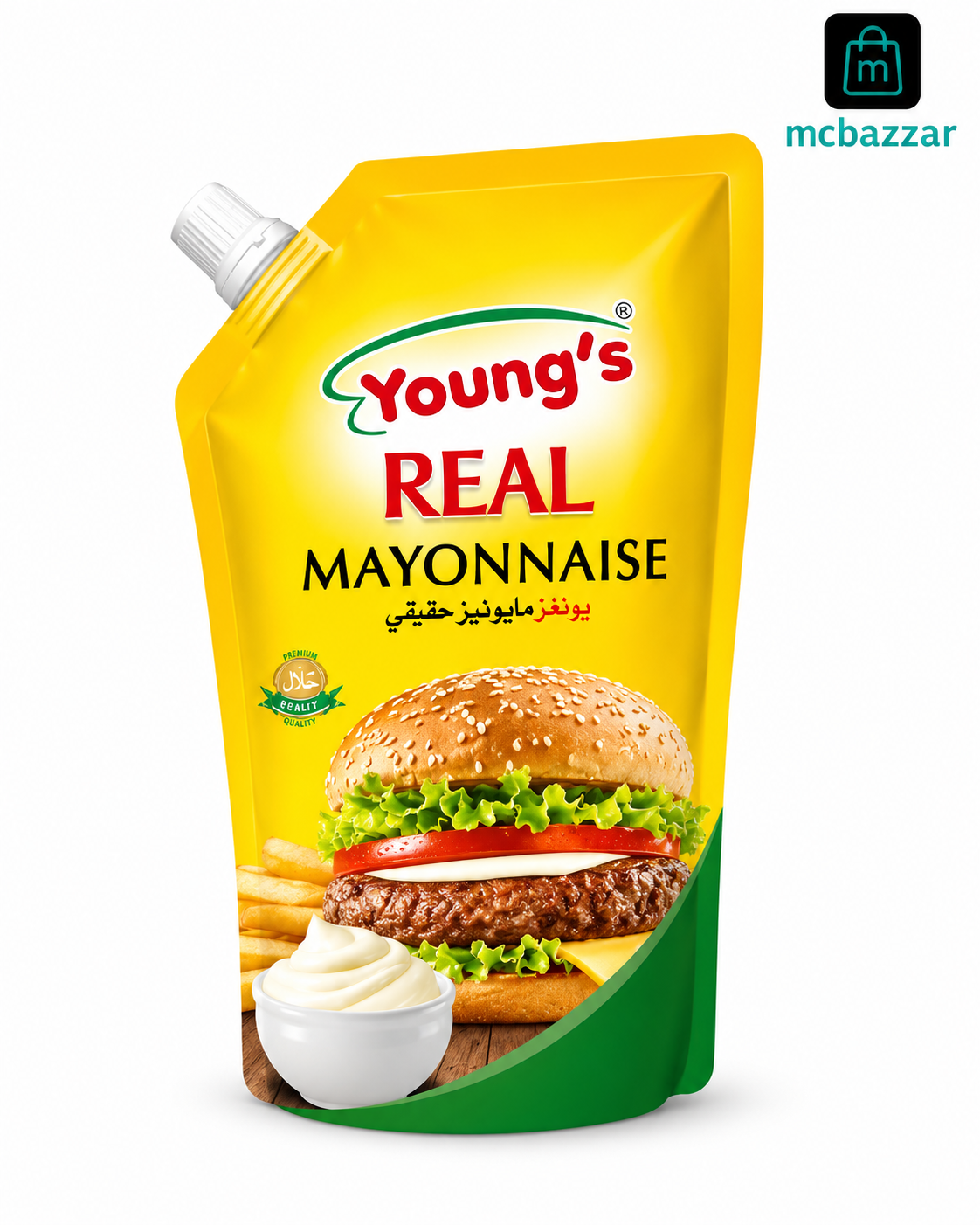 Youns Real Mayonnaise 200ml Packing