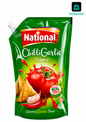 National Chilli Garlic Sauce 400g Pouch Packing