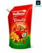 National Tomato Ketchup 210g Pouch Packing