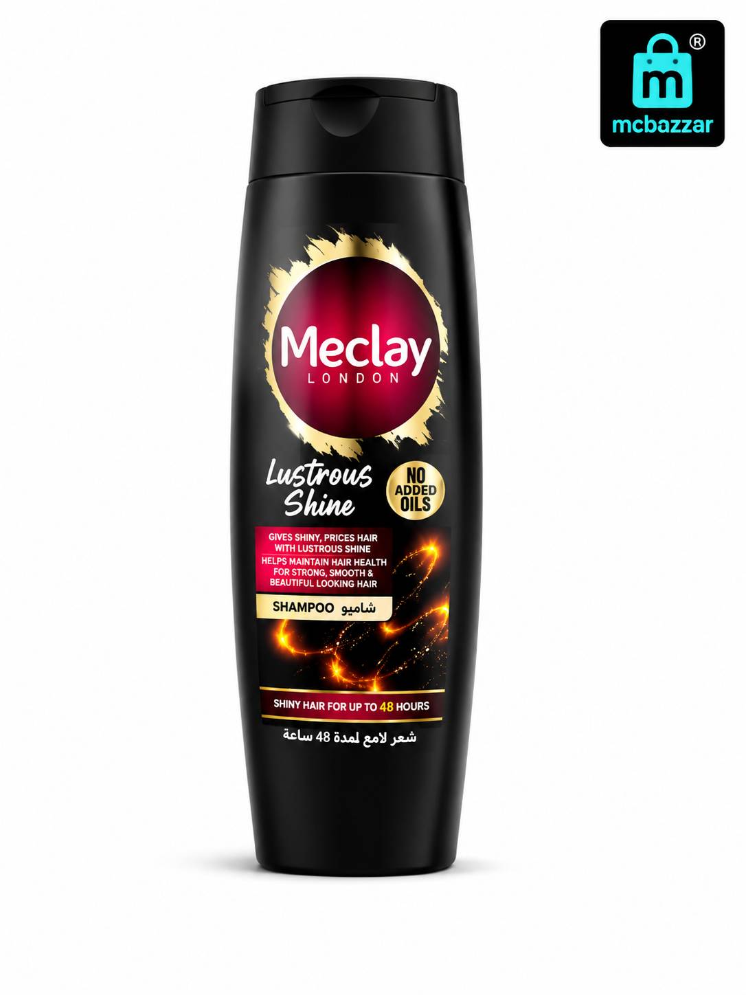 Meclay London Lustrous Shine Shampoo 185ml - 10 Nourishing Oils