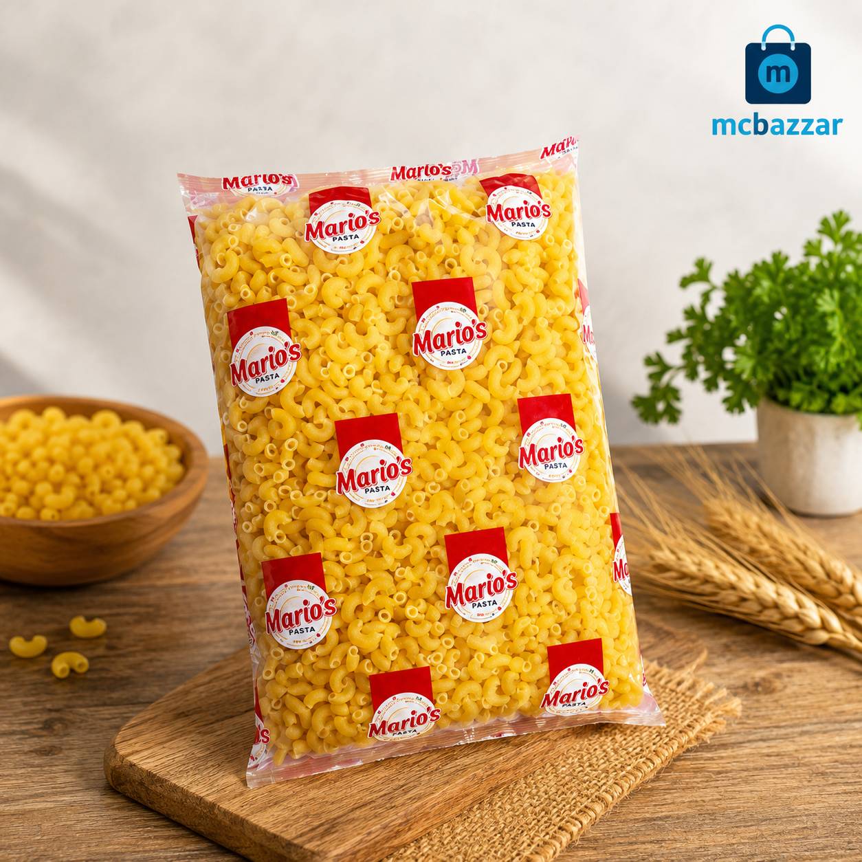 Macroni Elbow 1kg - Mario's Pasta