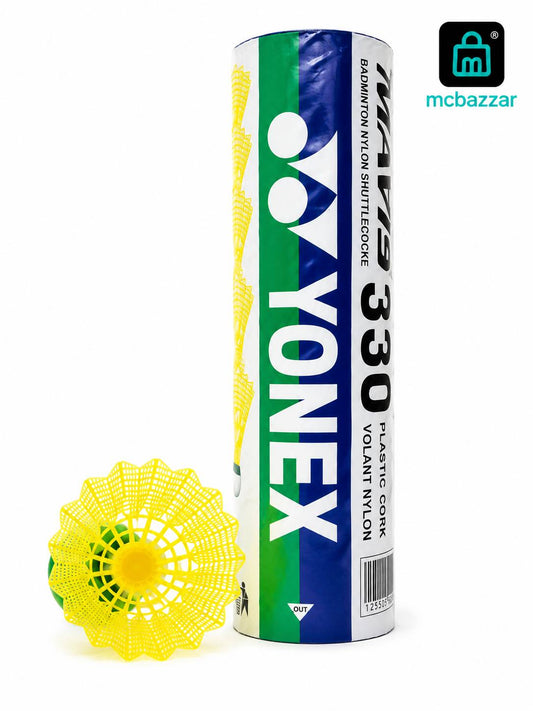 YONEX Nylon Badminton Shuttlecocks (6Pcs)