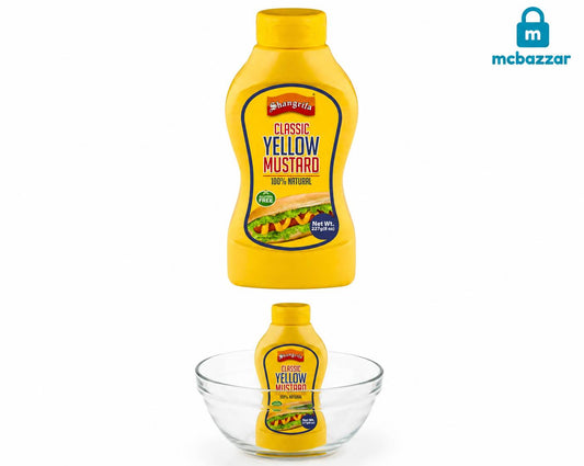 Shangrila Classic Yellow Mustard 100% Natural 227g