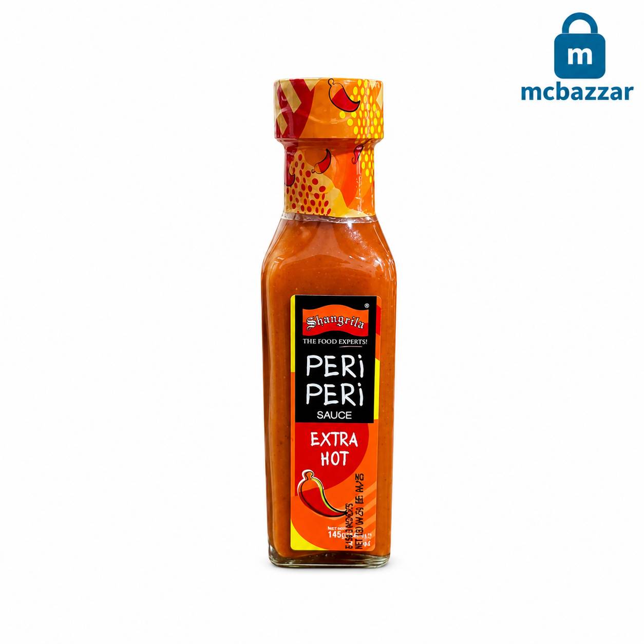 Shangrila Peri Peri Extra Hot Sauce 145g