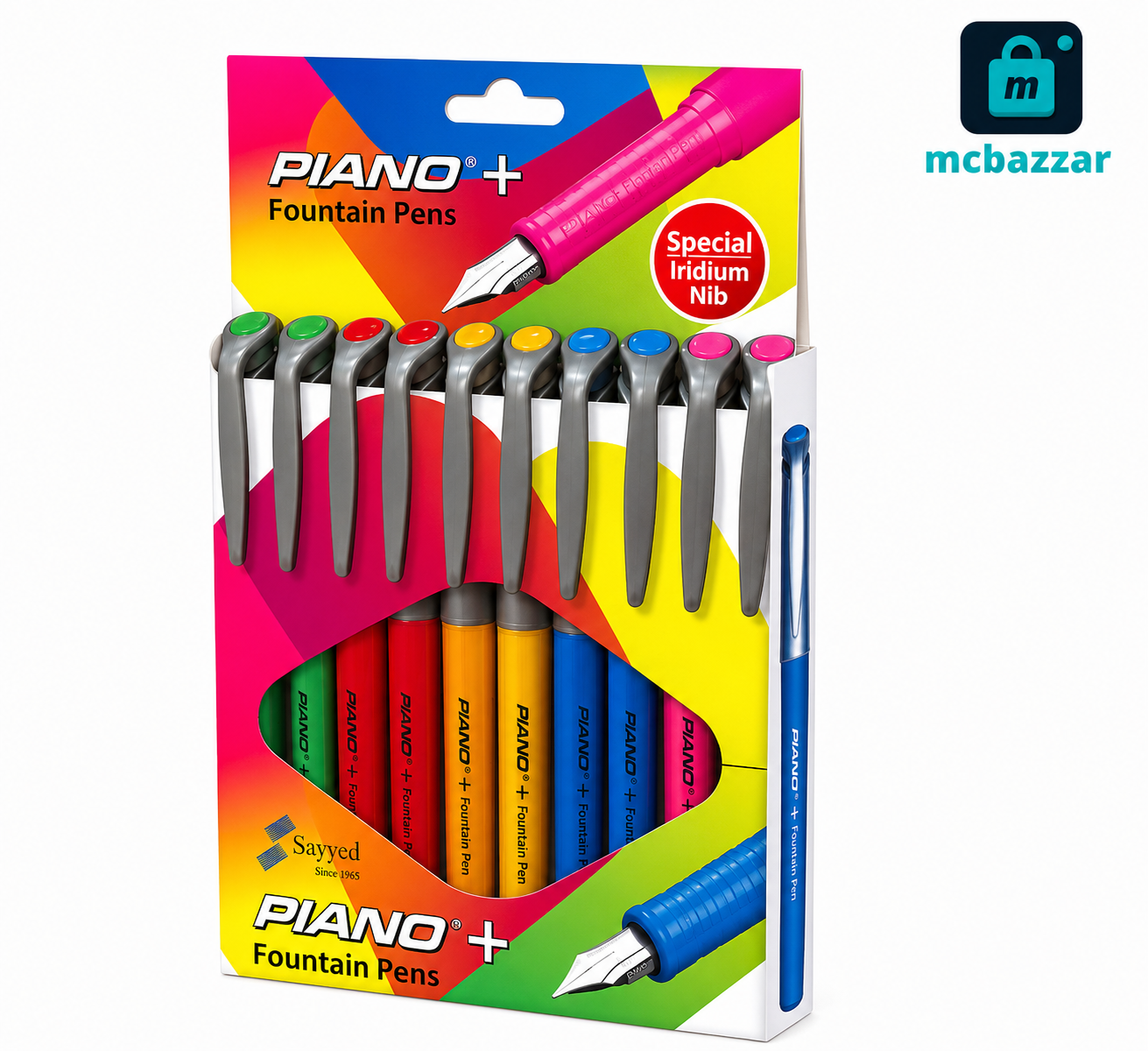 Piano + Fountain Pen (1PC)