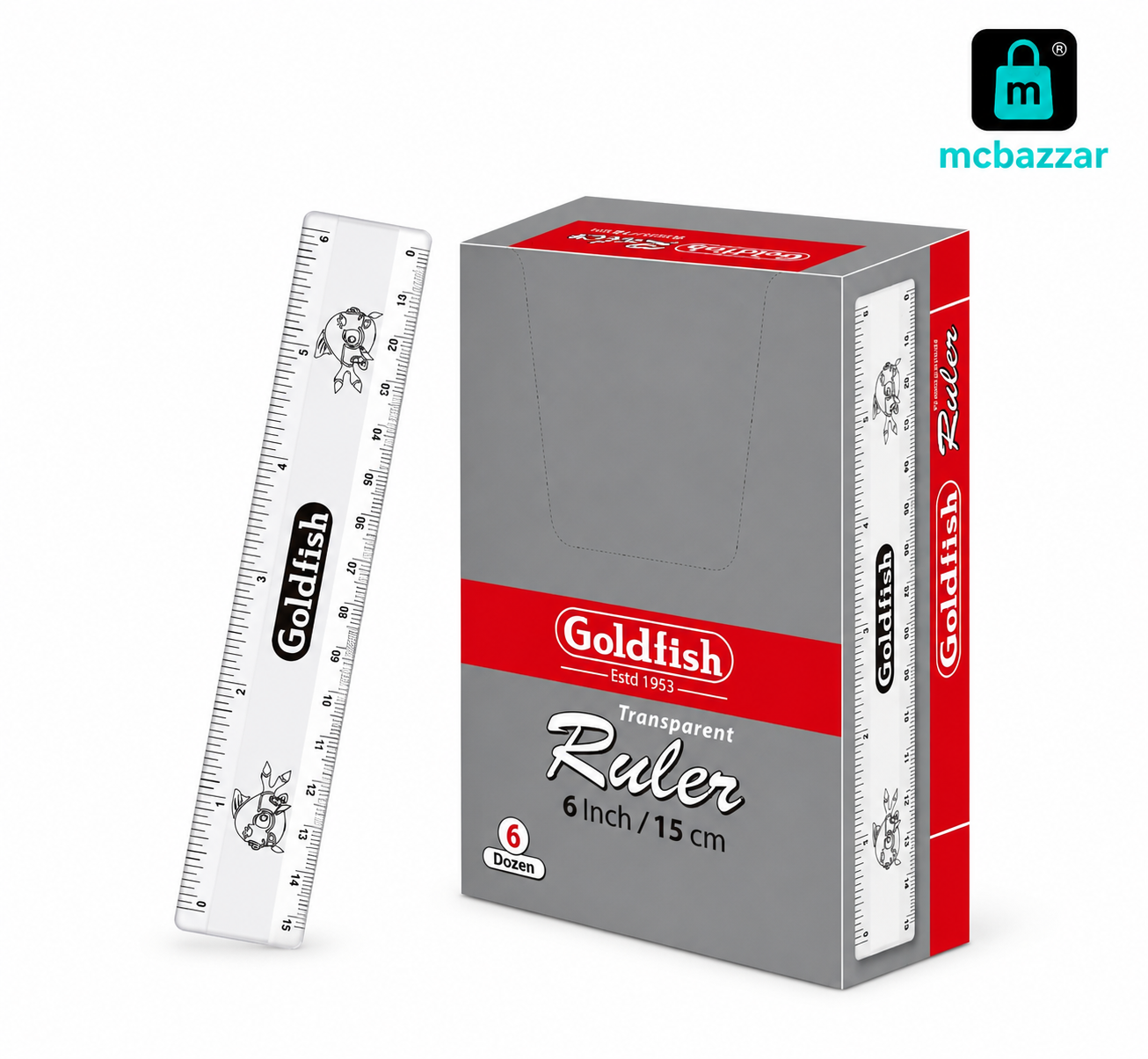 Goldfish Scale 6 inch 15CM (1 PC)