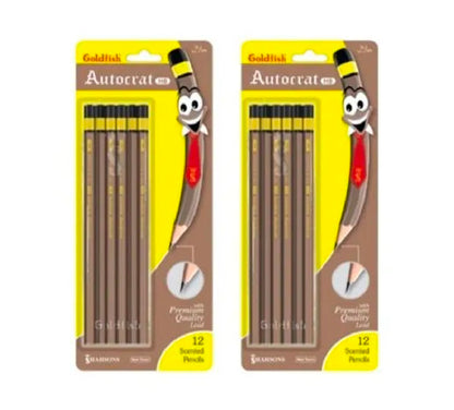 Goldfish HB Pencil Blister Pack (12 Pencils)