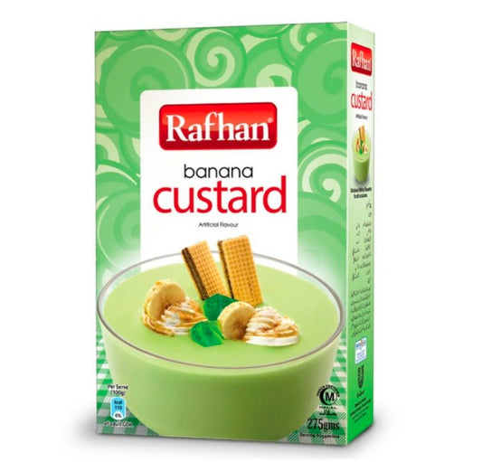 Rafhan Banana Custard 275g