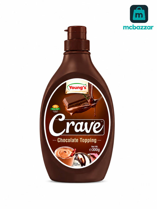 Youngs Crave Chocolate Topping 300gm